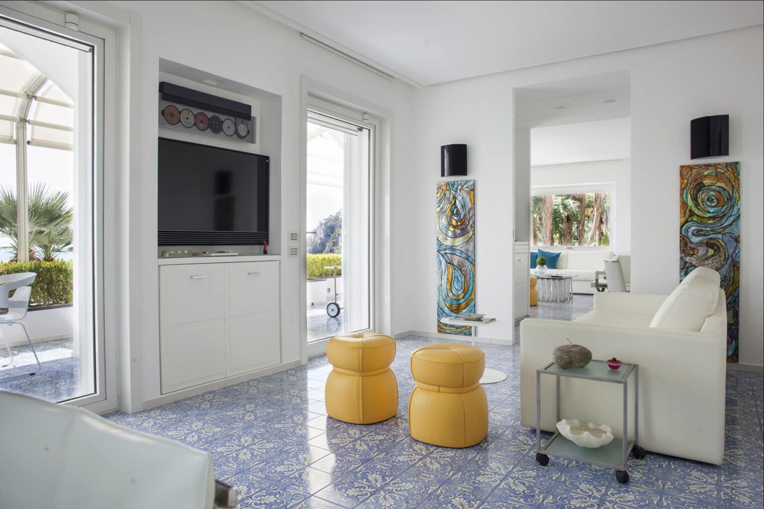 Capri White Design Villa | Amalfi Coast image 12 | Only on SopranoVillas