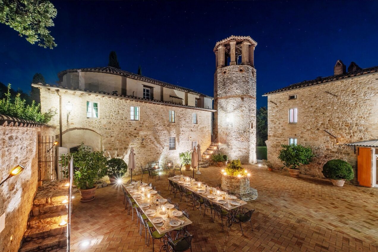 Luxury Historic Castles With Staff | Umbria